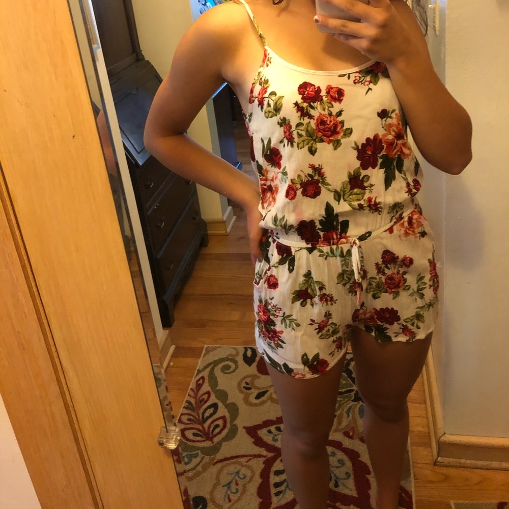 Floral Romper!